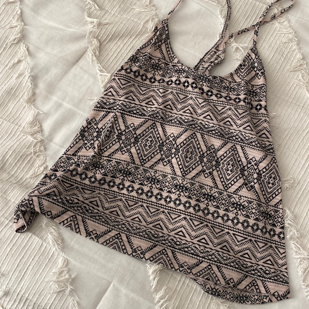 Pattern tank top